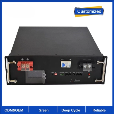 OEM ODM LiFePO4 Lithium Battery 48V 51.2V 100Ah 150Ah 200Ah Customized Battery