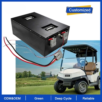 60V 72V 96V 40AH 200AH 300AH 400AH EV Golf Cart Rechargeable OEM ODM Lithium Ion Battery